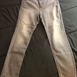 Simply Vera Vera Wang Light Gray Skinny Jeans